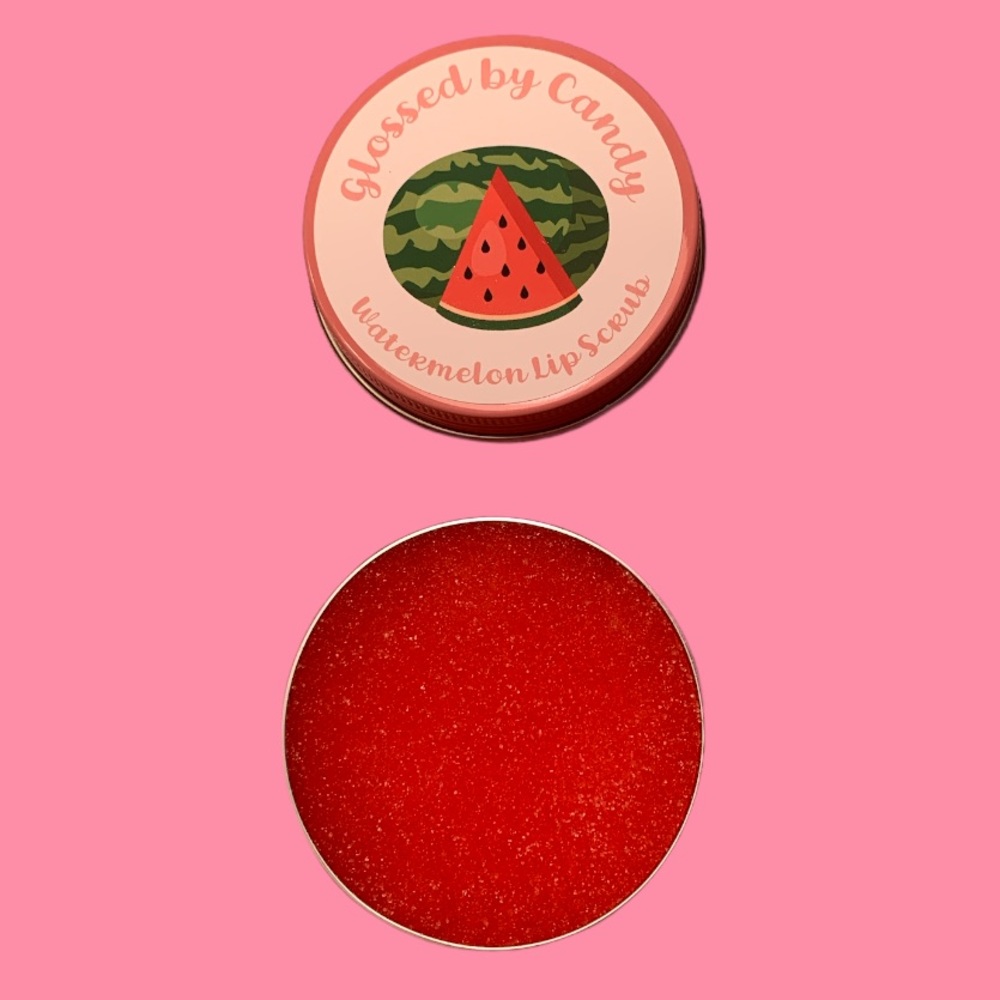 Watermelon flavored lip scrub 🍉